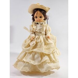 Vintage 1966 Effanbee Scarlett O'Hara 16" Jointed Vinyl Doll Discontinued RARE‎